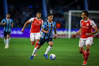 Com a ausência de Dodi, Felipe Carballo deve voltar ao time titular do Grêmio. (Foto: Lucas Uebel / Grêmio FBPA)