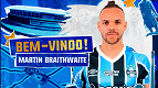 Braithwaite terá o maior salário do elenco do Grêmio; Veja números