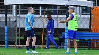 Renato Portaluppi volta a comandar o time após suspensão do STJD. (Foto: Lucas Uebel / Grêmio FBPA)