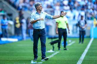 Renato vive momento de maior pressão como técnico do Grêmio. (Foto: Lucas Uebel / Grêmio FBPA)