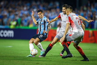 Cristaldo se tornou um dos destaques do Grêmio. (Foto: Lucas Uebel / Grêmio FBPA)